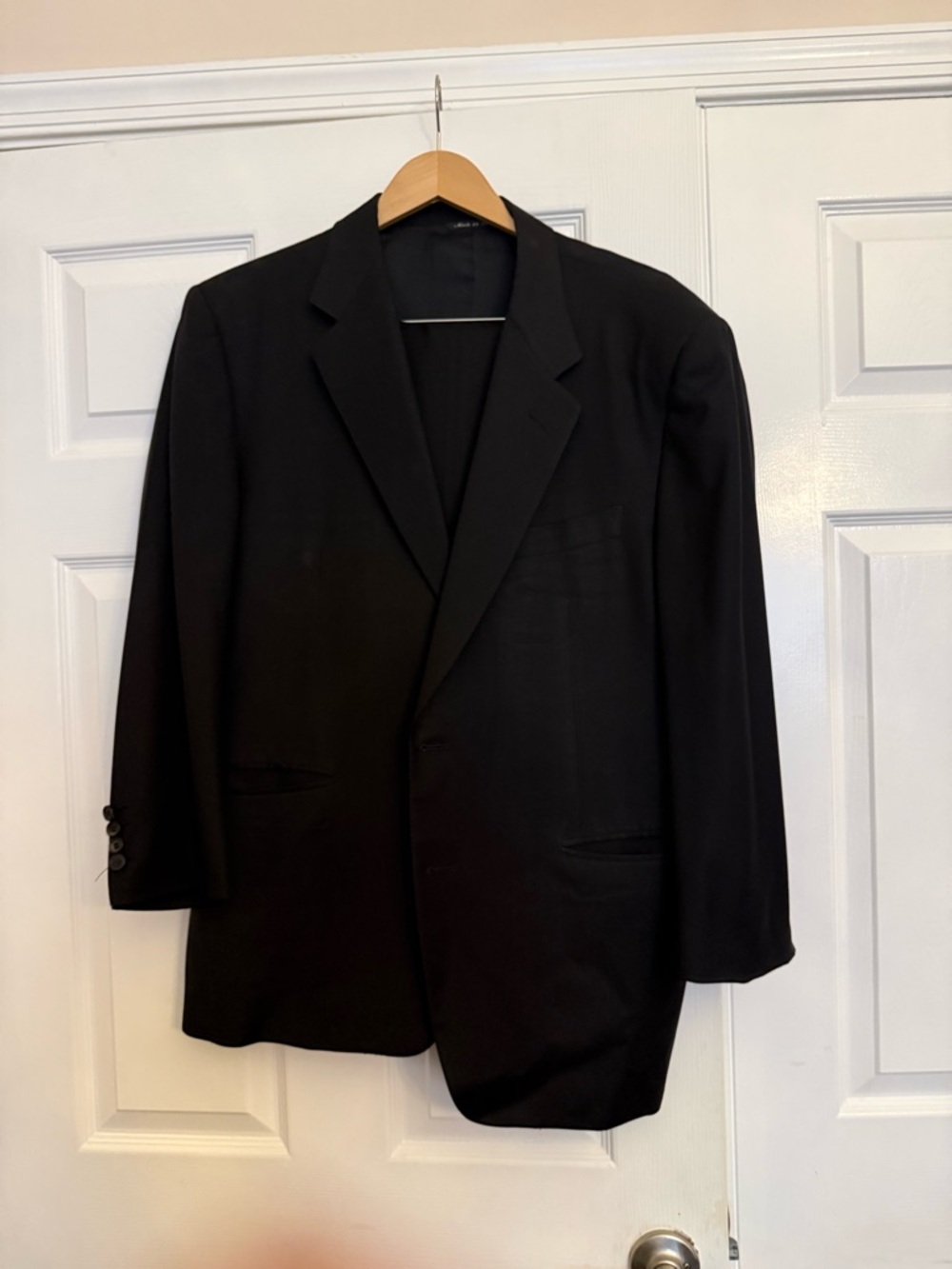 Canali Black Suit - Classic Black